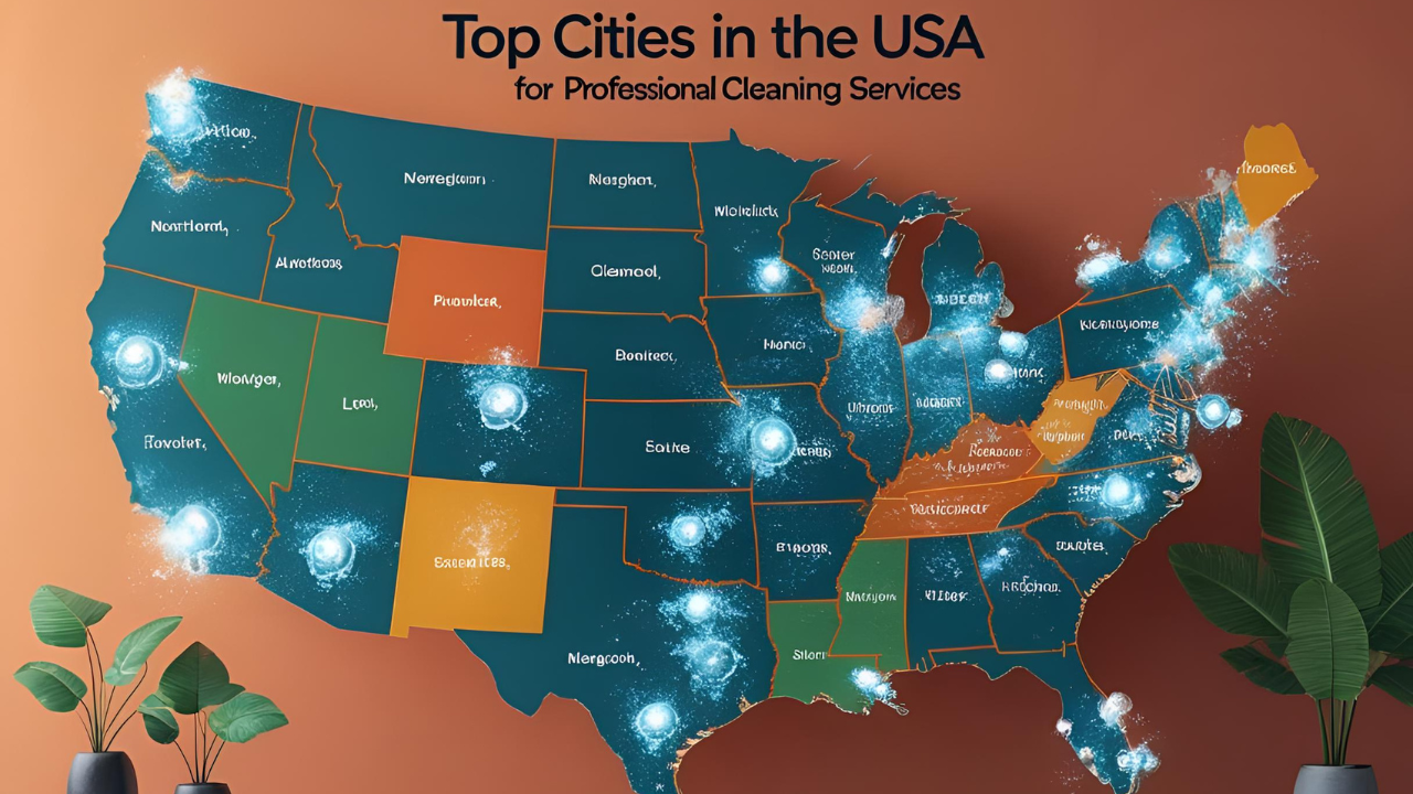 Top Cities in the USA for Professional Cleaning